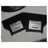 Two 1983 Atari game cartridges - Coby earbuds -