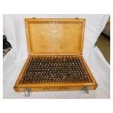 Vintage Precision steel pin machinist gauge set