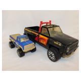 2 Tonka toy pickup trucks: 1983 Fearsome 4x4