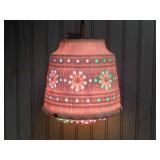 Lawnware hanging swag patio lamp w/ hanging