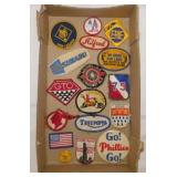Embroidered patches: Chicago - Triumph - Subaru -