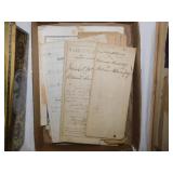Antique deed & legal paper ephemera: 1807 letter