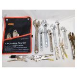 Tools: Wrenches - Locking pliers - Vise grips -