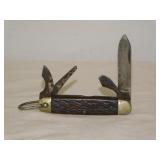 Vintage Wards 4 blade pocket knife - Jeep &
