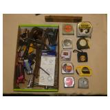 10 tape measures - Lufkin folding rule - Allen