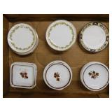 20 antique porcelain & ironstone butter pats
