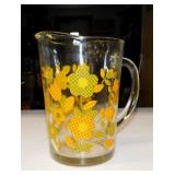 1960's Brockway Hazel Ware Gingham Flower Power