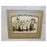 Antique paper ephemera: 1918 Communion photo -