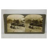 13 antique stereoscopic cards: Chicago - Glen