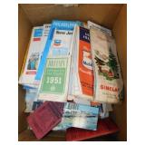 Vintage folding gas station maps: Pennsylvania -