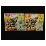 Vintage toy GI Joe pamphlets & Marine/Navy