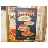 Vintage paper ephemera: Recipe advertising