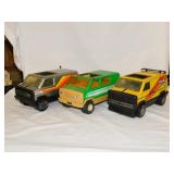 Three 1970's Tonka vehicles: Play People custom