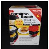 New Hamilton Beach Breakfast Sandwich Maker