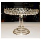 1880's Co-operative Flint Glass Lace Edge