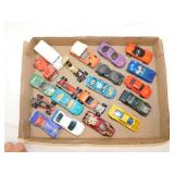 20 Hot Wheels vehicles