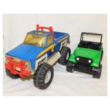 2 Tonka toy vehicles: 1983 Chevrolet Mud Runner