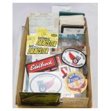 Vintage auto paper ephemera: NHRA decals -
