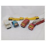 6 vintage Tonka toy vehicles