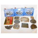 Vintage belt buckles & Harley-Davidson