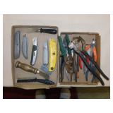 Fence pliers - Snips - Needle nose pliers -