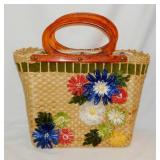 Purses & bags: Woven straw handbag & beach purse