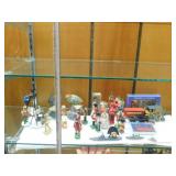 40+ miniature ceramic, pewter, wood & porcelain