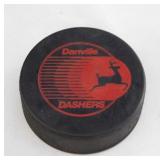Danville Illinois Dashers ice hockey puck