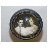 vintage eyeglasses in cases and 1930's vidrio