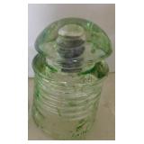 3 Pyrex and 4 Surge glass insulators