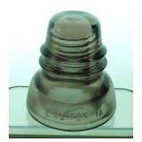 California smokey amethyst glass insulator