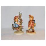 2 Goebel Hummel figurines: 1975 Apple tree girl,