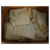 Antique and vintage letters, greeting cards,