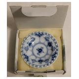 New Royal copenhagen flow blue lace butter pat