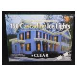 6 new boxes of cascading ice Christmas lights