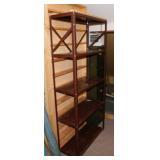 Metal 4 shelf industrial shelving unit,