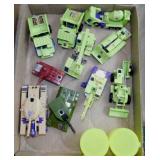 Ten 1984 Transformer G1 Constructicons military