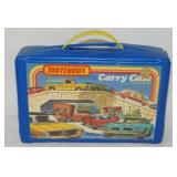 1978 matchbox lesney vinyl 24- car carry case
