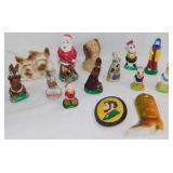 Handmade ceramic figurines: Cowboy boot - Abraham