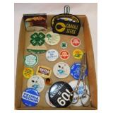 Vintage pinback buttons & patches - Bayer aspirin