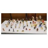 65+ miniature blown glass & porcelain animal