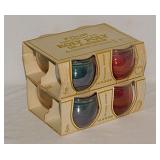 2 new boxes 1960's Anchor Hocking Roly Poly