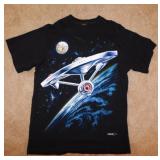 1991 Star Trek USS Enterprise t-shirt, size large