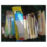 Vintage ladies hosiery & new foam insoles -