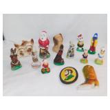 Handmade ceramic figurines: Cowboy boot - Abraham