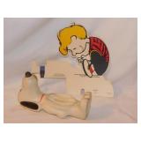 AVON Snoopy bar of soap dish - Die-cut Schroeder