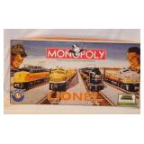New Lionel Trains Monopoly game w/ pewter game