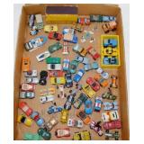 64 miniature toy vehicles and people: