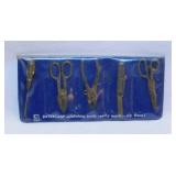 Miniatures: Set of brass working tools -