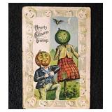 Antique postcards: Halloween - Christmas - New
